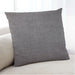 Lifestyle Image of Mid-Century Modern Urban Square Carbon Gray Throw Pillow, 18 inch by 18 inch, pwurb180