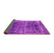 Sideview of Oriental Pink Industrial Rug, urb1810pnk