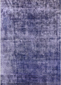 Machine Washable Industrial Modern Medium Purple Rug, wshurb1810