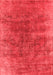 Oriental Red Industrial Area Rugs