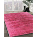 Machine Washable Industrial Modern Violet Red Pink Rug in a Family Room, wshurb1812