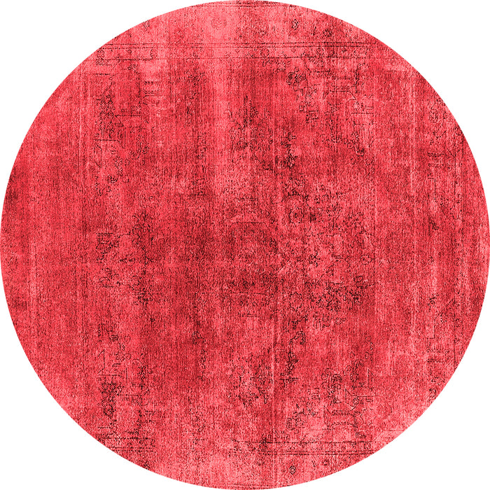 Machine Washable Oriental Red Industrial Rug, wshurb1812red