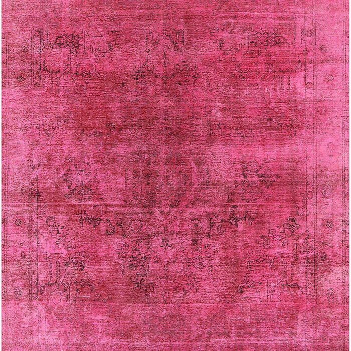 Machine Washable Industrial Modern Violet Red Pink Rug, wshurb1812