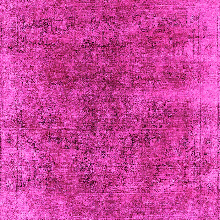 Machine Washable Oriental Pink Industrial Rug, wshurb1812pnk