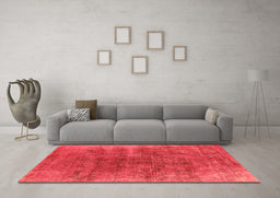Machine Washable Oriental Orange Industrial Area Rugs in a Living Room, wshurb1812org