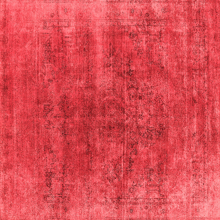 Machine Washable Oriental Red Industrial Rug, wshurb1812red