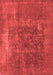 Oriental Red Industrial Area Rugs