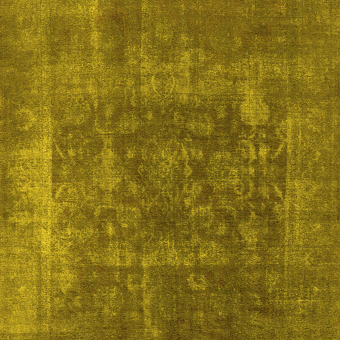 Oriental Yellow Industrial Rug, urb1813yw