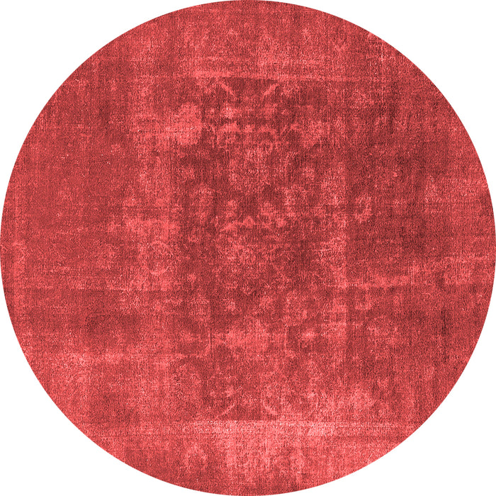 Machine Washable Oriental Red Industrial Rug, wshurb1813red