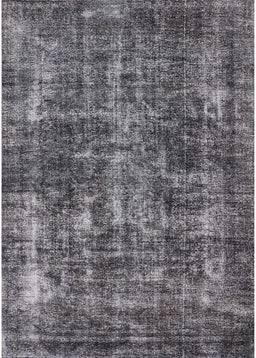 Mid-Century Modern Gray Oriental Rug, urb1814