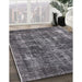 Machine Washable Industrial Modern Gray Rug in a Family Room, wshurb1814