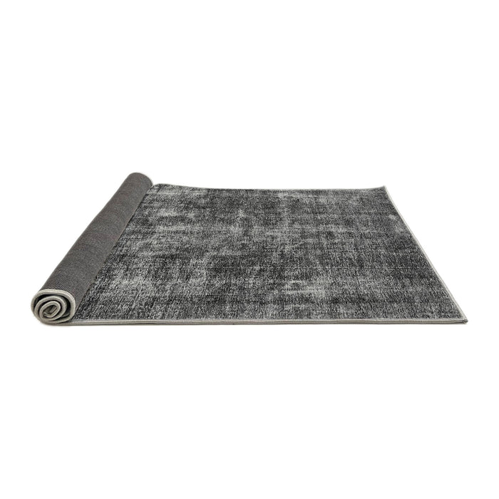 Sideview of Oriental Gray Industrial Rug, urb1814gry