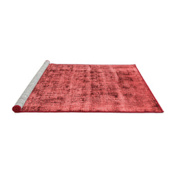 Industrial Red Washable Rugs