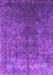 Machine Washable Oriental Purple Industrial Area Rugs, wshurb1816pur