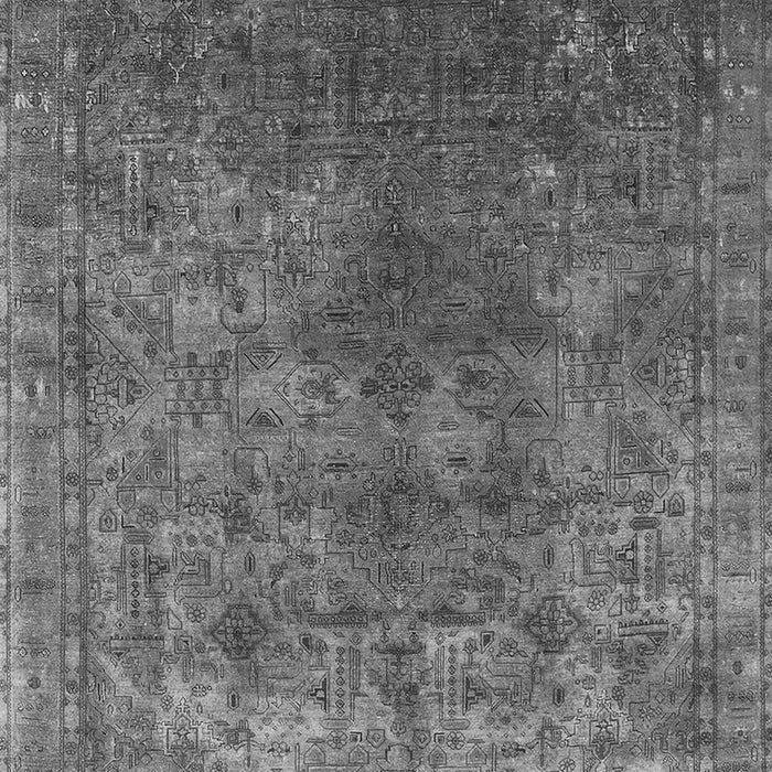Machine Washable Oriental Gray Industrial Rug, wshurb1816gry