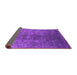 Sideview of Oriental Purple Industrial Rug, urb1816pur