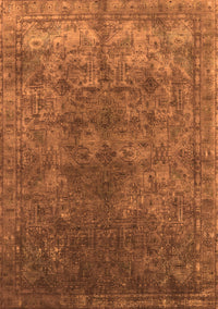 Oriental Orange Industrial Rug, urb1816org