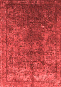 Oriental Red Industrial Rug, urb1816red