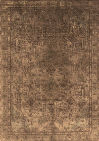 Oriental Brown Industrial Rug, urb1816brn