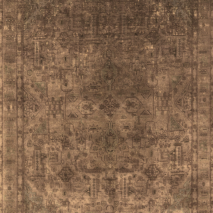 Oriental Brown Industrial Rug, urb1816brn