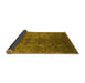 Sideview of Oriental Yellow Industrial Rug, urb1816yw