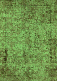 Oriental Green Industrial Rug, urb1817grn