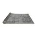 Sideview of Oriental Gray Industrial Rug, urb1817gry