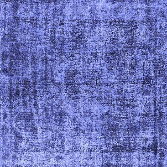 Square Oriental Blue Industrial Rug, urb1818blu