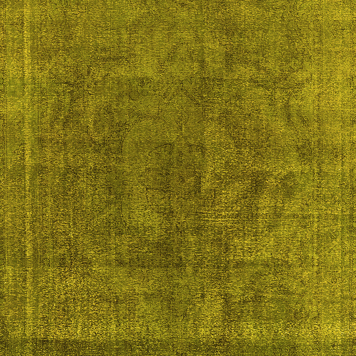 Oriental Yellow Industrial Rug, urb1819yw