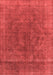 Oriental Red Industrial Area Rugs