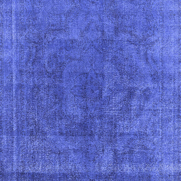 Oriental Blue Industrial Rug, urb1819blu