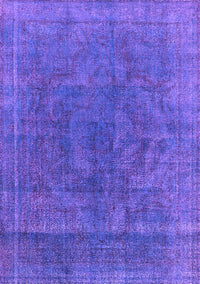 Oriental Purple Industrial Rug, urb1819pur