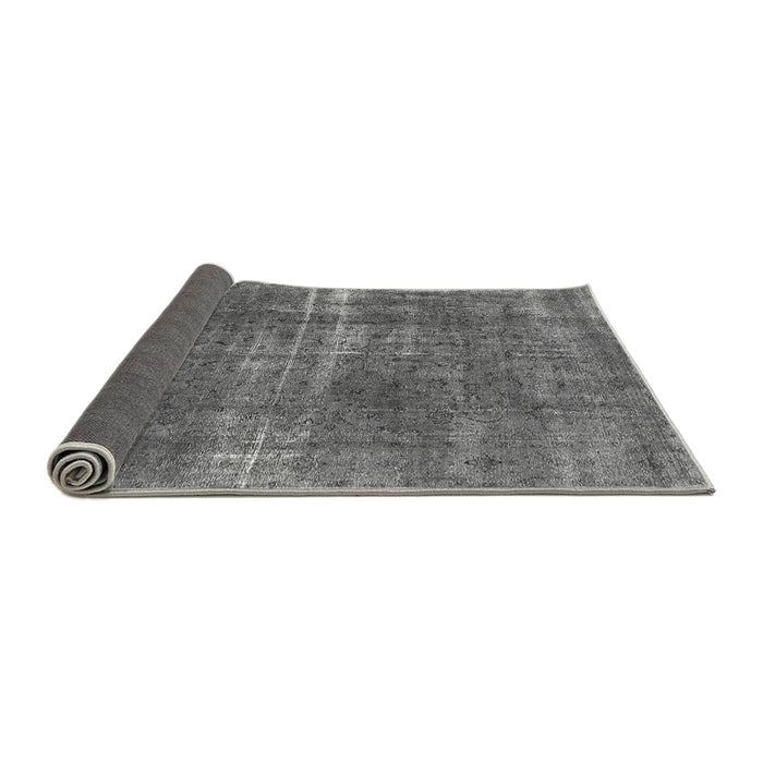 Sideview of Oriental Gray Industrial Rug, urb1820gry