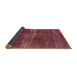 Sideview of Oriental Brown Industrial Rug, urb1820brn