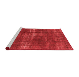 Industrial Red Washable Rugs