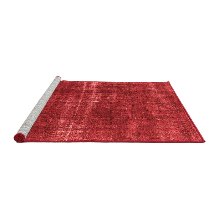 Industrial Red Washable Rugs