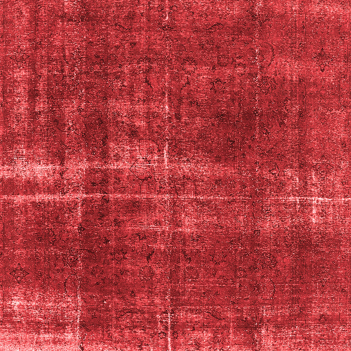 Machine Washable Oriental Red Industrial Rug, wshurb1820red