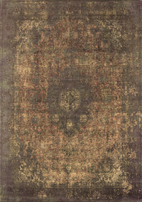 Oriental Brown Industrial Rug, urb1821brn