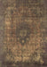 Oriental Brown Industrial Rug, urb1821brn