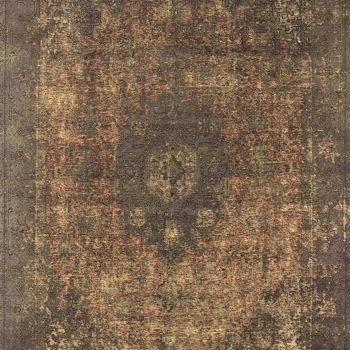 Oriental Brown Industrial Rug, urb1821brn