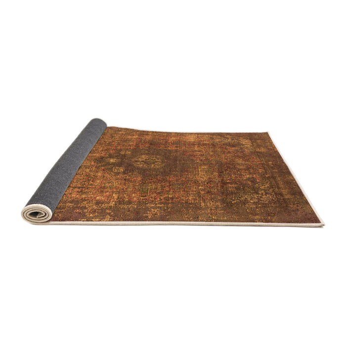 Sideview of Oriental Orange Industrial Rug, urb1821org