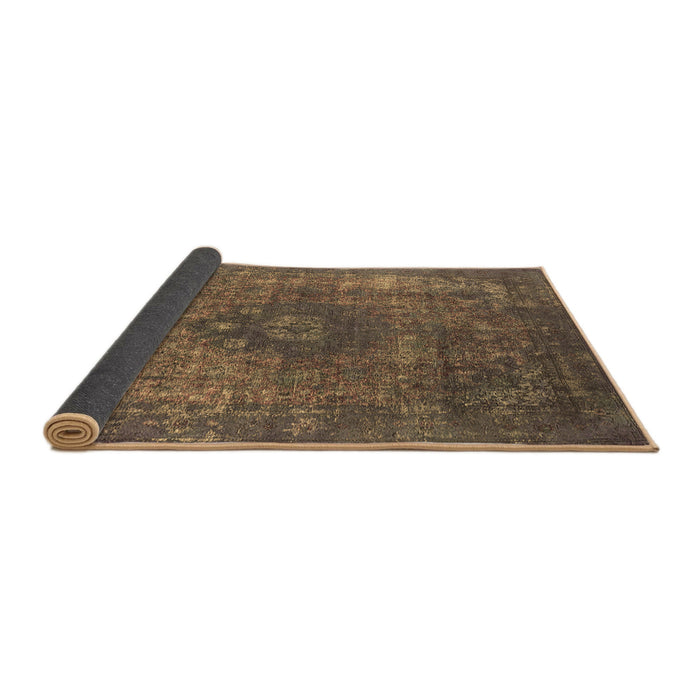 Sideview of Oriental Brown Industrial Rug, urb1821brn
