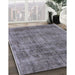 Machine Washable Industrial Modern Grey Gray Rug in a Family Room, wshurb1822