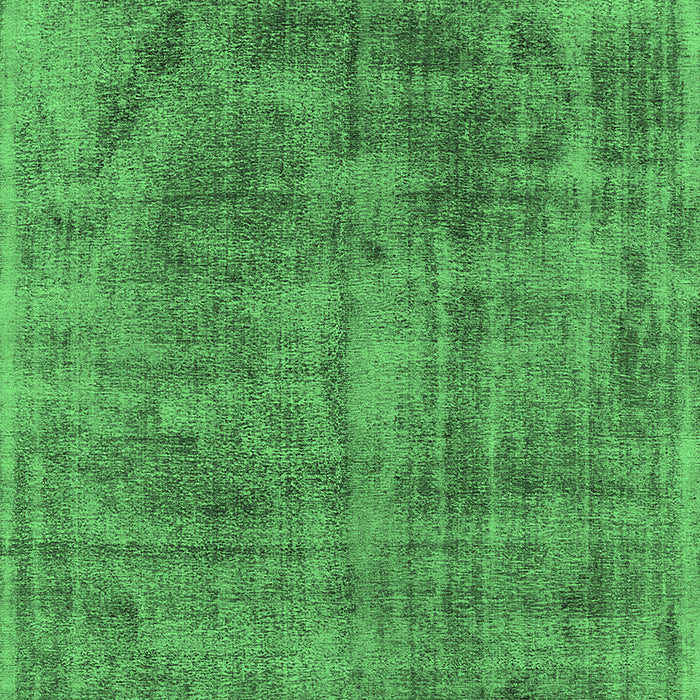 Machine Washable Oriental Emerald Green Industrial Area Rugs, wshurb1822emgrn