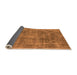 Sideview of Oriental Orange Industrial Rug, urb1822org