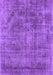 Machine Washable Oriental Purple Industrial Area Rugs, wshurb1822pur