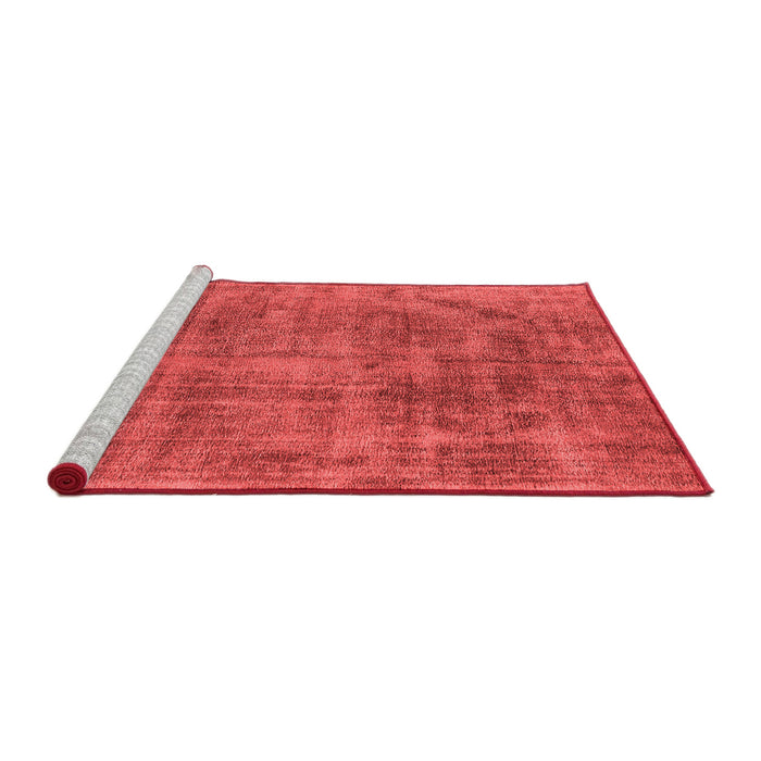 Industrial Red Washable Rugs