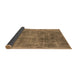 Sideview of Oriental Brown Industrial Rug, urb1822brn