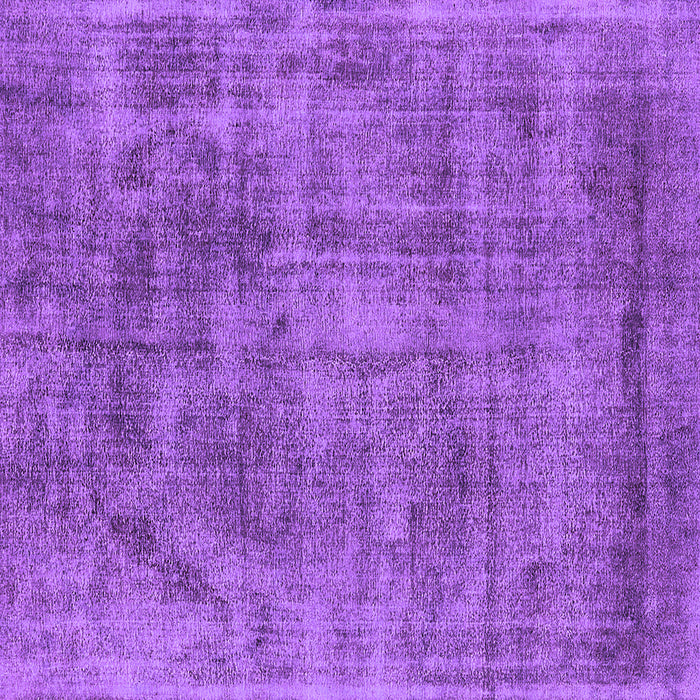 Square Oriental Purple Industrial Rug, urb1822pur
