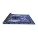 Sideview of Oriental Blue Industrial Rug, urb1823blu